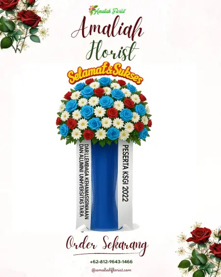 Standing Flowers Treasury Tower SCBD Jakarta